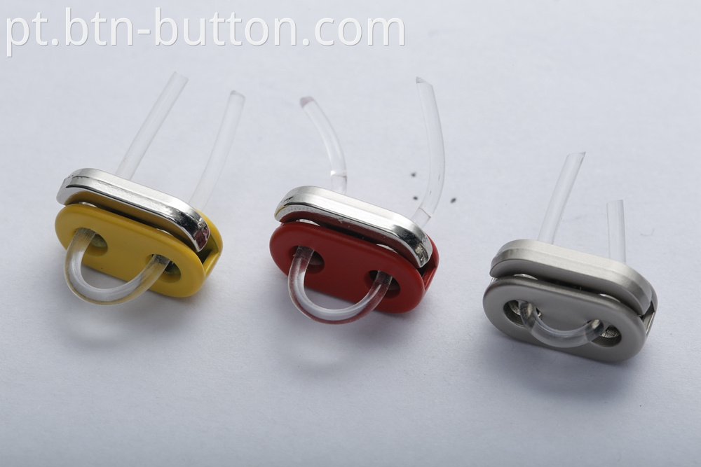 Adjustable four metal buttons